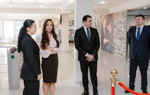 Leyla Əliyeva Bakı Xoreoqrafiya Akademiyasının qonağı olub