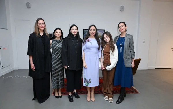 Leyla Aliyeva attended the exhibition "A House with a View of the Landscape"