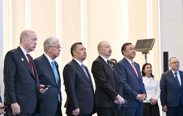 İlham Əliyev Türk Sivilizasiyası Mərkəzinin təməlqoyma mərasimində iştirak edib
