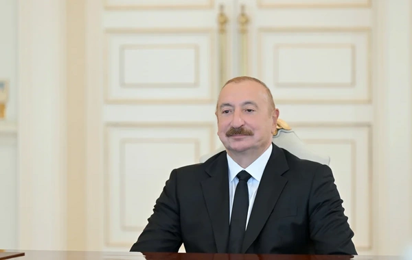 İlham Əliyev Hindistanın xarici işlər nazirini qəbul edib