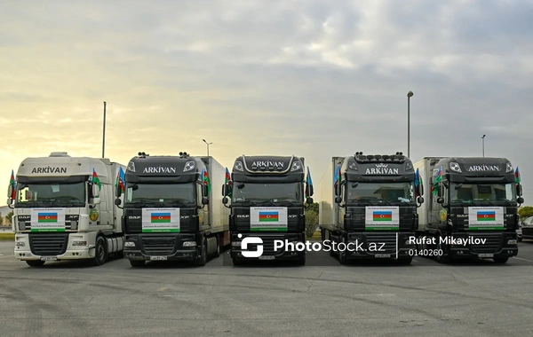 Azərbaycan Prezidentinin tapşırığı ilə İrana növbəti humanitar yardım yola salınır