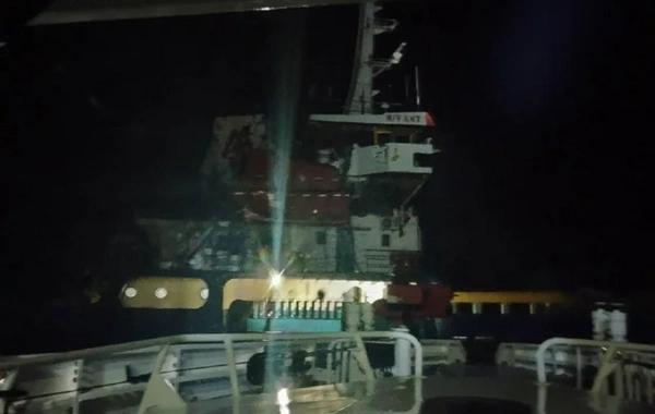 Qara dənizdə Türkiyə gəmisi vurulub