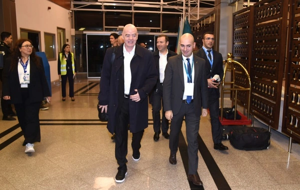 FİFA-nın prezidenti COP29-da iştirak etmək üçün Azərbaycana səfərə gəlib