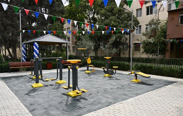 Leyla Əliyevanın iştirakı ilə növbəti abad həyət sakinlərin istifadəsinə verilib