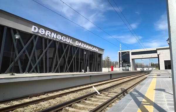 Dərnəgül dayanacağı istifadəyə hazırdır - ADY yeni stansiyanı tamamlayır