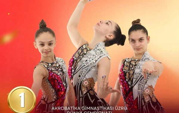 Azərbaycanlı akrobatlar dünya çempionu oldular