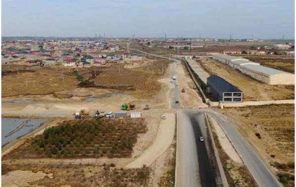 Bakıda iki qəsəbəni Zığ dairəsi-Hava Limanı yoluna birləşdirən yanaşma yolları tikilir