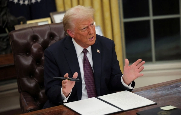 The US President commented on the missile strike on an Iranian school in Minab
