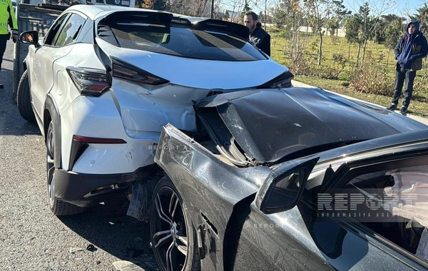 Sumqayıtda altı avtomobilin iştirakı ilə zəncirvari qəza baş verib