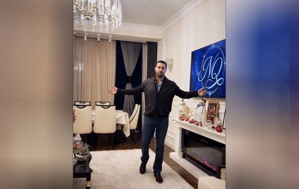 Namiq Qaraçuxurlu evindən video paylaşdı