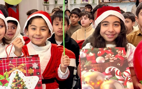 Leyla Əliyevanın təşəbbüsü ilə Gəncədə uşaq evində Yeni il tədbiri keçirilib