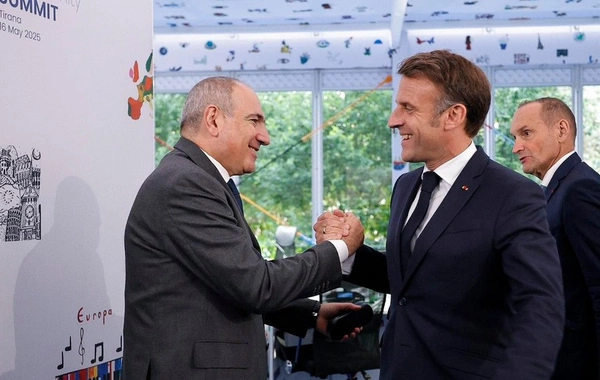 Paşinyan və Makron Tiranada görüşüblər