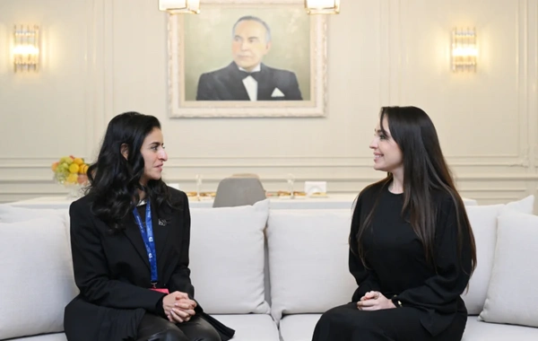 Leyla Əliyeva Dünya Turizm Təşkilatının Baş katibi ilə görüşüb