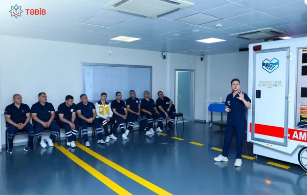 Azərbaycanda ilk dəfə motosikletlər təcili tibbi yardım xidmətinə cəlb olunub