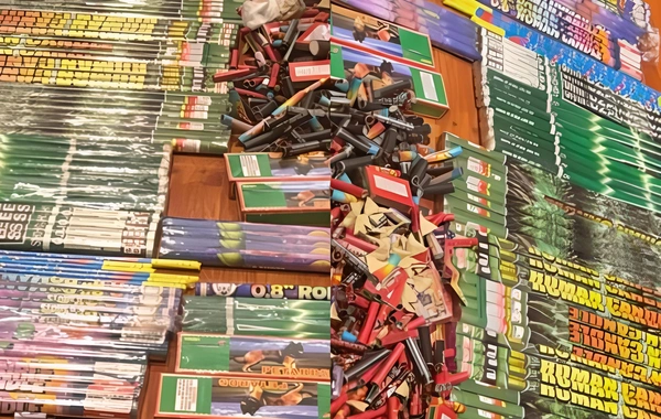 Yasamal rayonunda 466 qutu pirotexniki vasitə aşkarladı