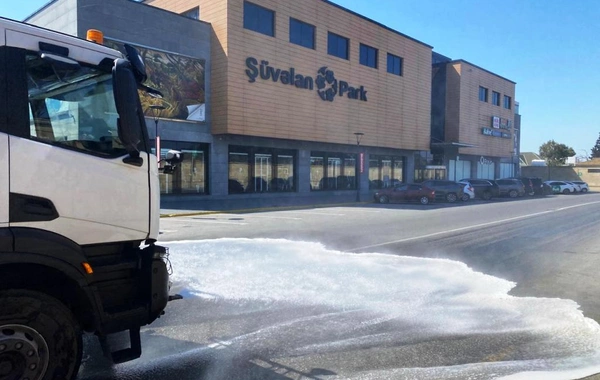 Bu gün paytaxtın 556  küçəsi yuyuldu