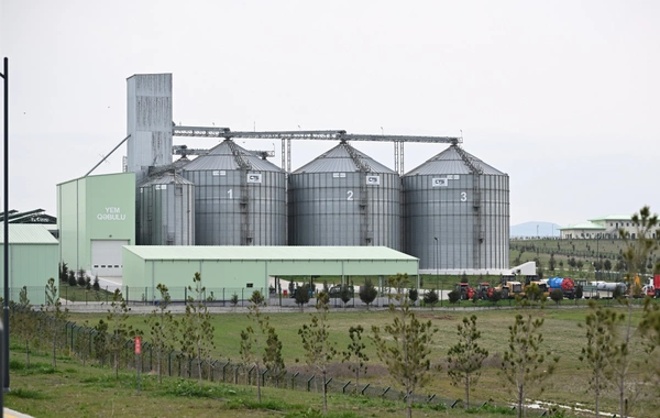 Prezident İlham Əliyev Şamaxıda "Şirvan Aqro" heyvandarlıq kompleksinin açılışında iştirak edib