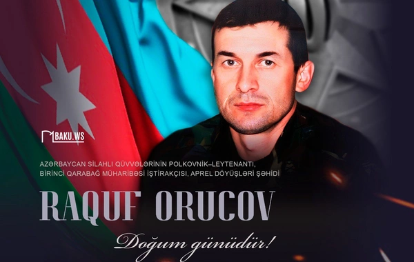 Bu gün Murov Qartalı Raquf Orucovun doğum günüdür