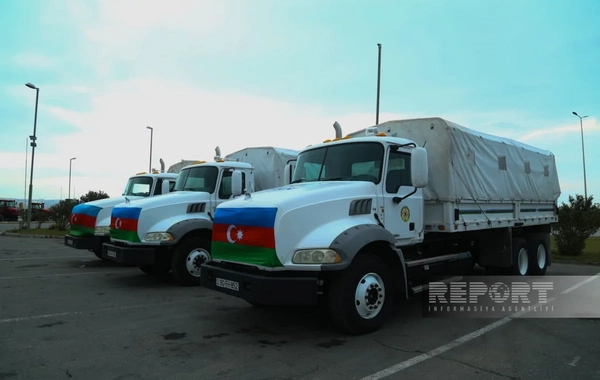 Azerbaijan sent humanitarian aid to Iran on the instructions of the President