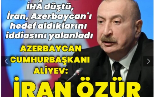 Türkiyə mediası Prezident İlham Əliyevin Təhlükəsizlik Şurasının iclasındakı çıxışını geniş işıqlandırıb