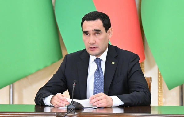 Sərdar Berdiməhəmmədov: Türkmənistanla Azərbaycan arasında əməkdaşlıq ölkələrimizin uzunmüddətli maraqlarına cavab verir