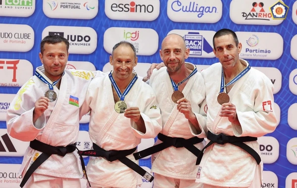 Azərbaycanın veteran cüdoçuları Avropa çempionatında daha iki medal qazanıblar