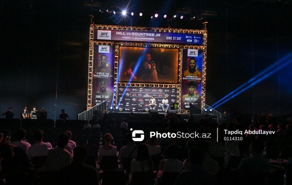 "Baku Crystall Hall"da UFC-nin ulduz qonaqları ilə görüş keçirilib