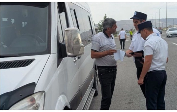 AYNA: 16 sürücü barəsində inzibati xəta protokolu tərtib edilib