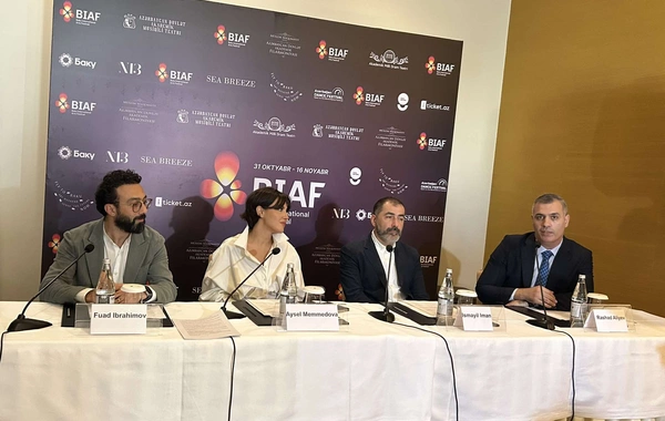 Bakıda BIAF 2025 - Bakı Beynəlxalq İncəsənət Festivalının mətbuat konfransı keçirilib