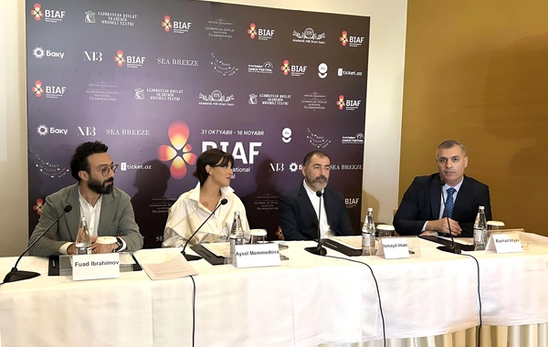 Bakıda BIAF 2025 - Bakı Beynəlxalq İncəsənət Festivalının mətbuat konfransı keçirilib