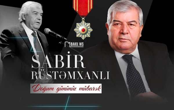 Xalq şairi Sabir Rüstəmxanlının 80 yaşı tamam olur