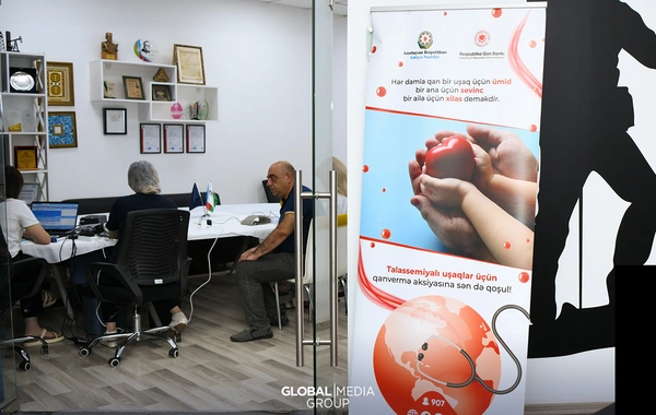 "Global Media Group" növbəti dəfə "Talassemiyasız həyat naminə" könüllü qanvermə aksiyasına qoşulub