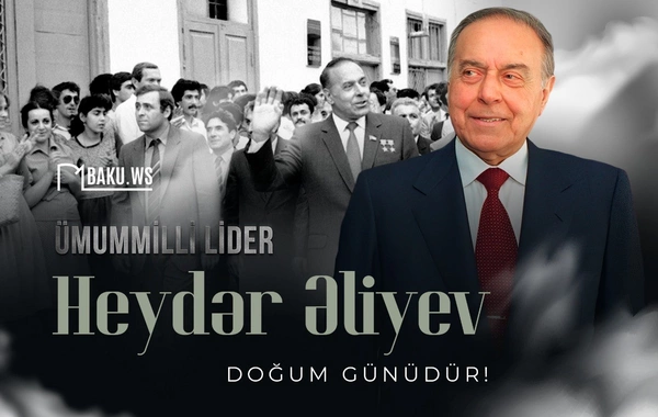 Ümummilli Lider Heydər Əliyevin anadan olmasının 103-cü ildönümüdür