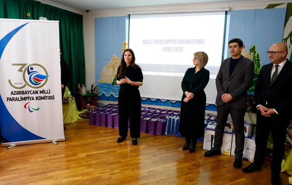 Azercell Milli Paralimpiya Komitəsi ilə birgə 3 saylı Uşaq evini ziyarət edib