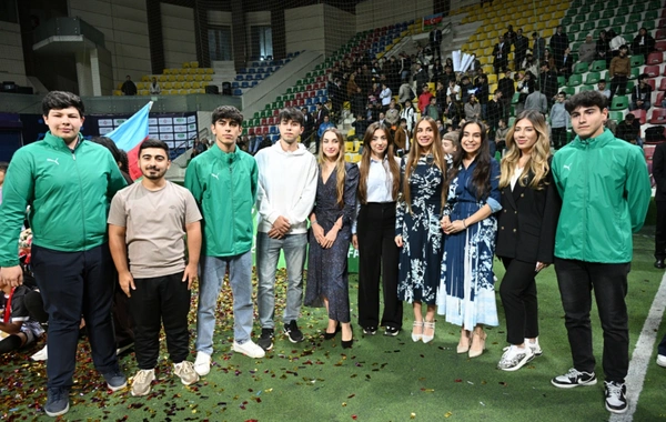 Leyla Əliyevanın təşəbbüsü ilə uşaq evlərinin komandaları arasında növbəti minifutbol turniri təşkil olunub Leyla Əliyevanın təşəbbüsü ilə uşaq evlərinin komandaları arasında növbəti minifutbol turniri təşkil olunub