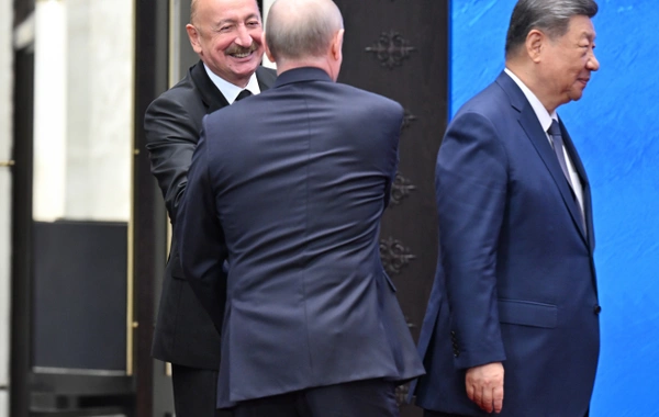 Prezident İlham Əliyev "ŞƏT plyus" formatında görüşdə çıxış edib