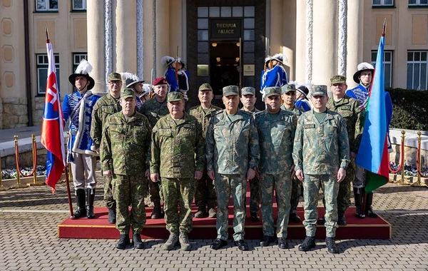 The Chief of the General Staff of the Azerbaijan Army is on an official visit to Slovakia