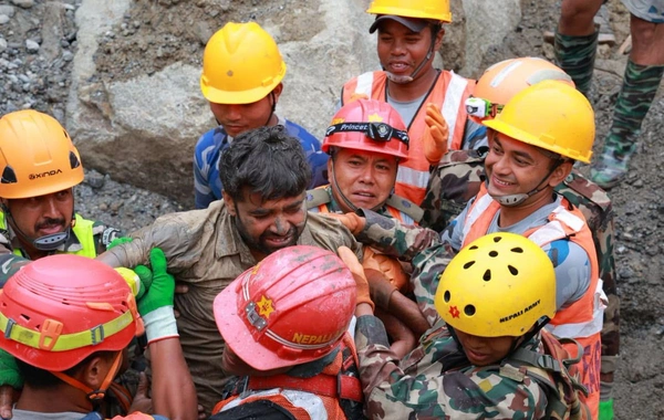Nepalda tuneldə 9 gün qalan 2 işçi xilas edildi