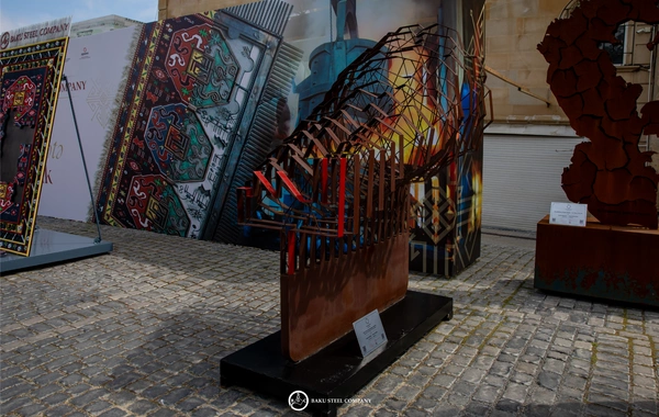 Baku Steel Company Xalça Festivalında polad sənətini təqdim etdi