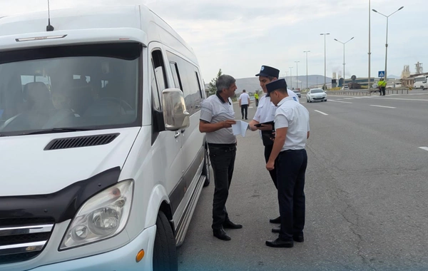 AYNA: 16 sürücü barəsində inzibati xəta protokolu tərtib edilib