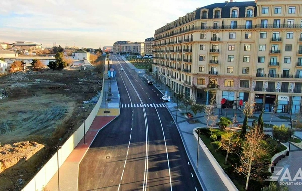 Bakının Süleyman Vəzirov küçəsində yenidənqurma işləri başa çatdırılıb