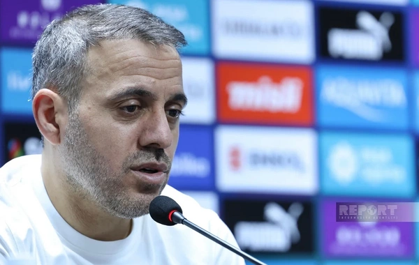 Ayxan Abbasov: Litva ilə oyunda futbolçular bacardıqlarından daha yaxşı çıxış etdilər
