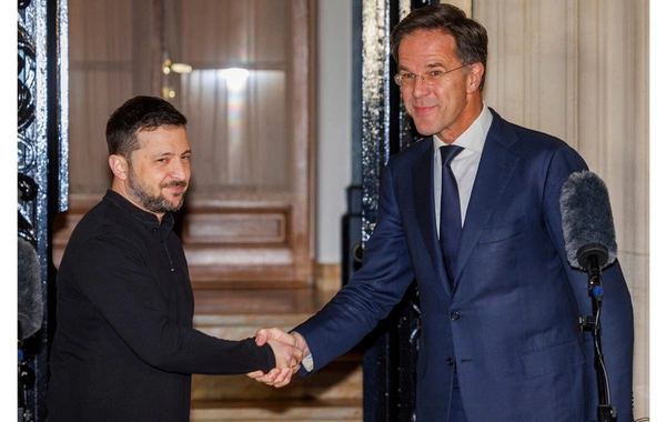Zelenski Rutte ilə söhbətinin təfərrüatlarını açıqlayıb