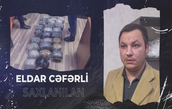 Azərbaycana qaçaqmalçılıqla narkotik gətirən şəxs tutulub