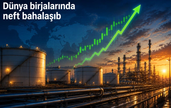 Dünya bazarında neft bahalaşdı: Brent 91 dolları ötdü