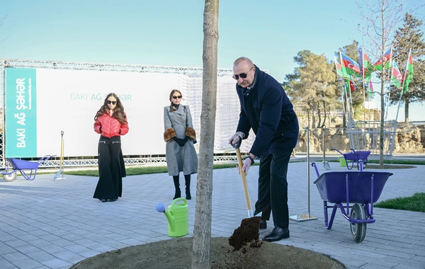 Prezident İlham Əliyev "Bakı Ağ Şəhər"də olub