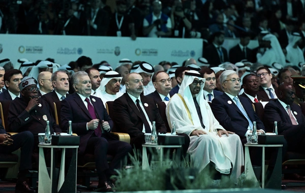Prezident İlham Əliyev Əbu-Dabi Dayanıqlılıq Həftəsinin açılış mərasimində iştirak edib