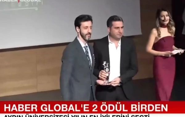 İlin ən yaxşı xəbər kanalı - Haber Global iki mükafat qazandı