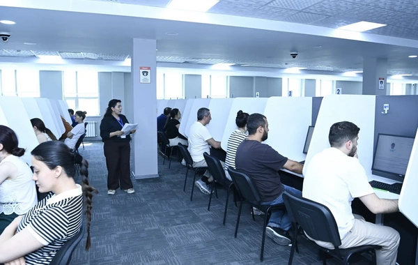 Diplomatik xidmətə qəbul üzrə müsabiqənin birinci mərhələsi keçirilib