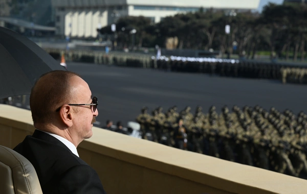 Bakıda Qələbənin beşinci ildönümünə həsr olunmuş Hərbi parad keçirilir